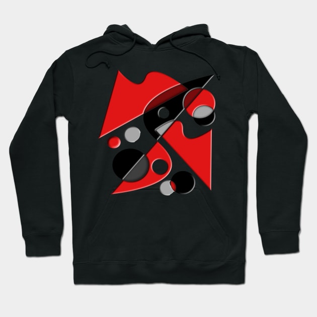 Abstract #516 Hoodie by RockettGraph1cs